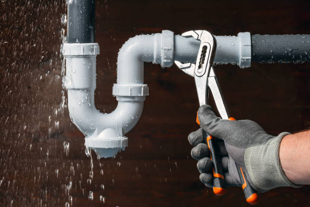 Professional Plumbing technician working in Rheems, PA